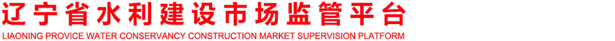 辽宁省水利建设市场监管平台