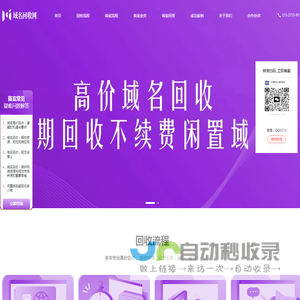 闲置域名高价回收