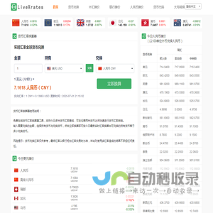 今日汇率查询
