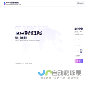 TikTok营销管理系统