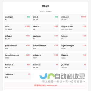 域名列表